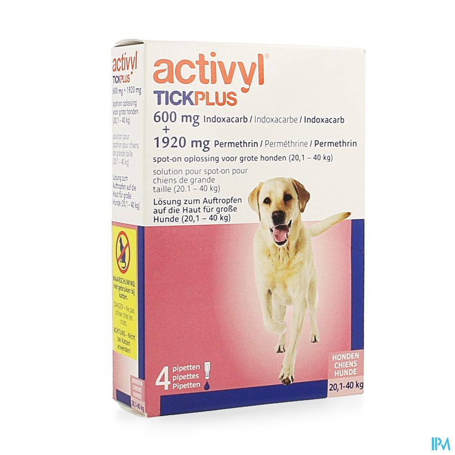 Activyl Tick Plus Opl. Spot-on 4x4ml Activyl Tick Plus Opl. Spot-on 4x4ml