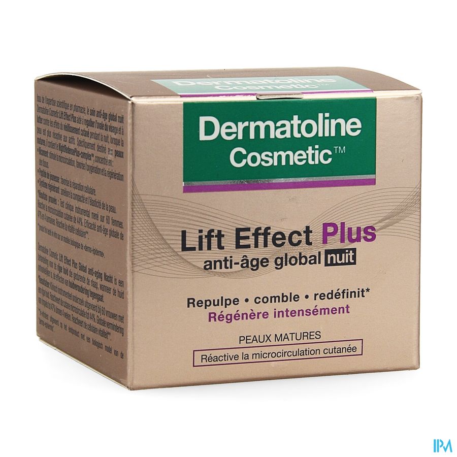 Dermatoline Cosmetic Le+ A/age Cr Global Nacht50ml Dermatoline Cosmetic Le+ A/age Cr Global Nacht50ml