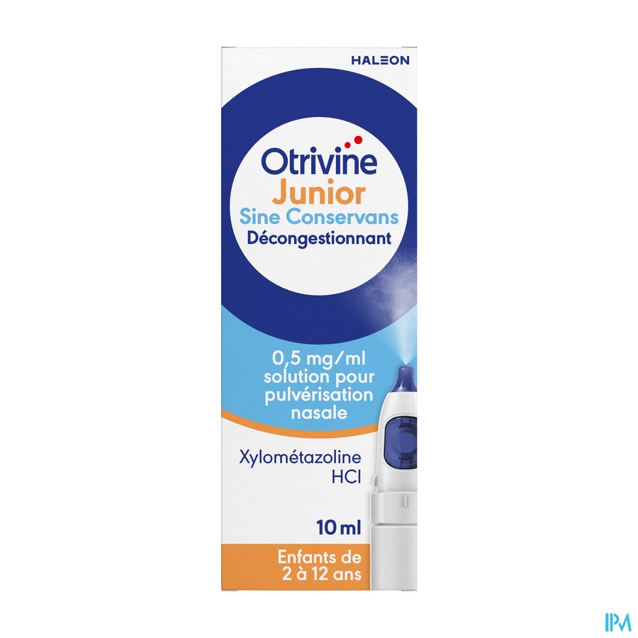 Otrivine Junior Decongest. 0,5mg/ml Sol Pulv 10ml