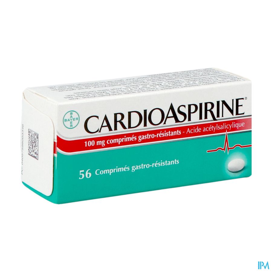Cardioaspirine Gastro Resist. Tabl 56 X 100mg Cardioaspirine Gastro Resist. Tabl 56 X 100mg