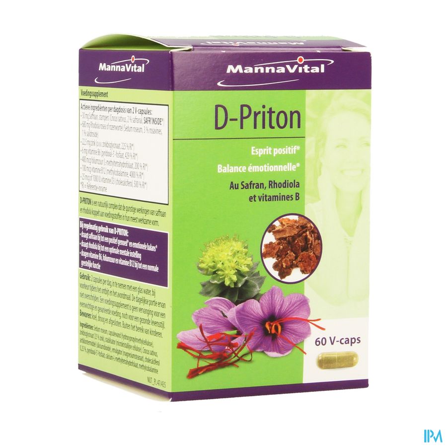 Mannavital D-priton V-caps 60 Mannavital D-priton V-caps 60