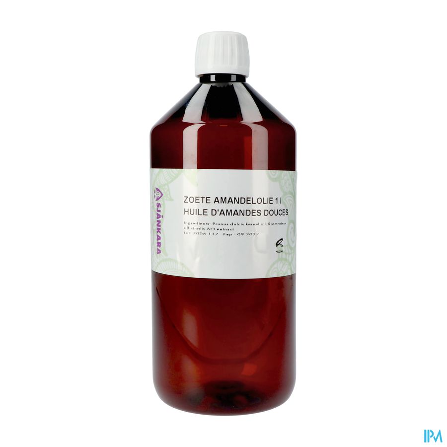 Sjankara Zoete Amandel Plant. Olie 500ml Sjankara Zoete Amandel Plant. Olie 500ml