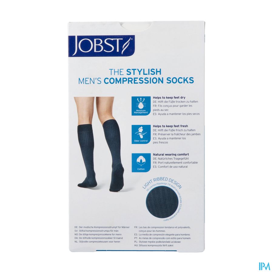 Jobst For Men Ambition Cl2 Ad Long Black Vi 1p 7
