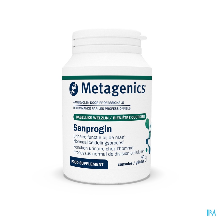 Sanprogin Pot Caps 60 27015 Metagenics