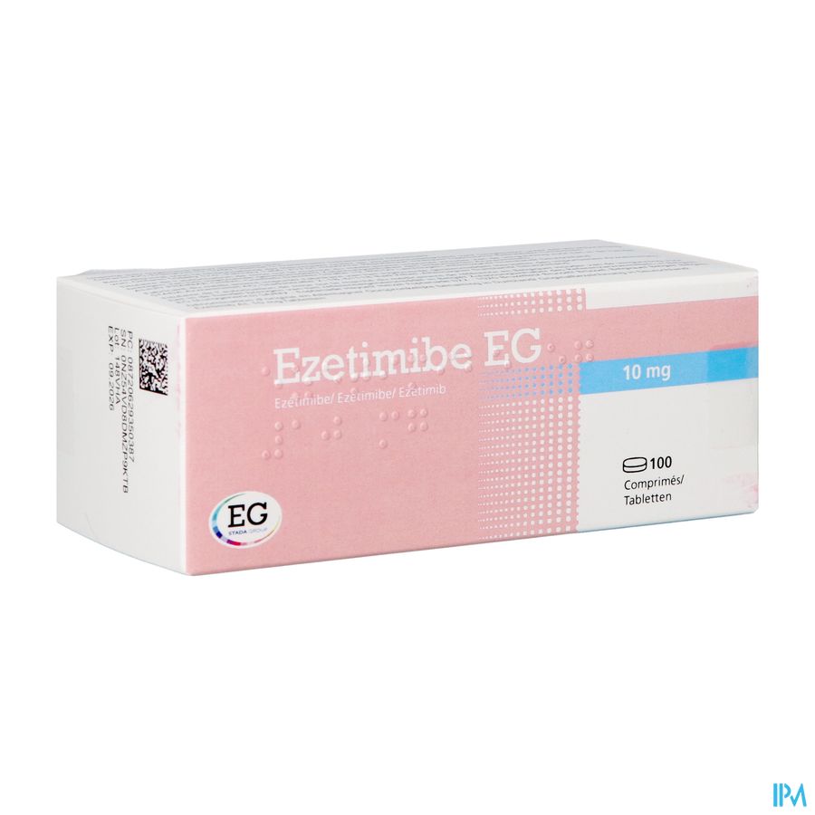 Ezetimibe Eg 10mg Orifarm Tabl 100