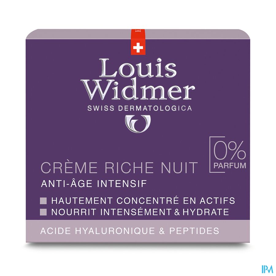 Widmer Aai Creme Riche Nuit N/parf Pot 50ml Widmer Aai Creme Riche Nuit N/parf Pot 50ml