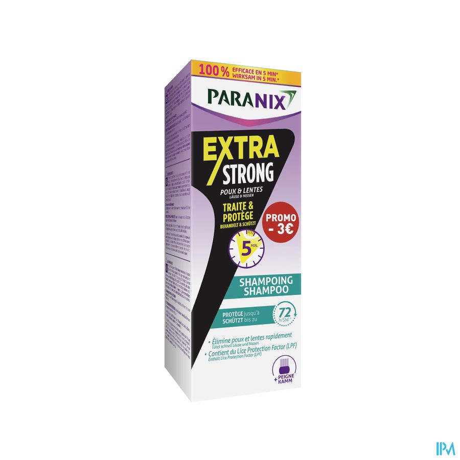 Paranix Extra Strong Sh 200ml Promo -3€ Paranix Extra Strong Sh 200ml Promo -3€