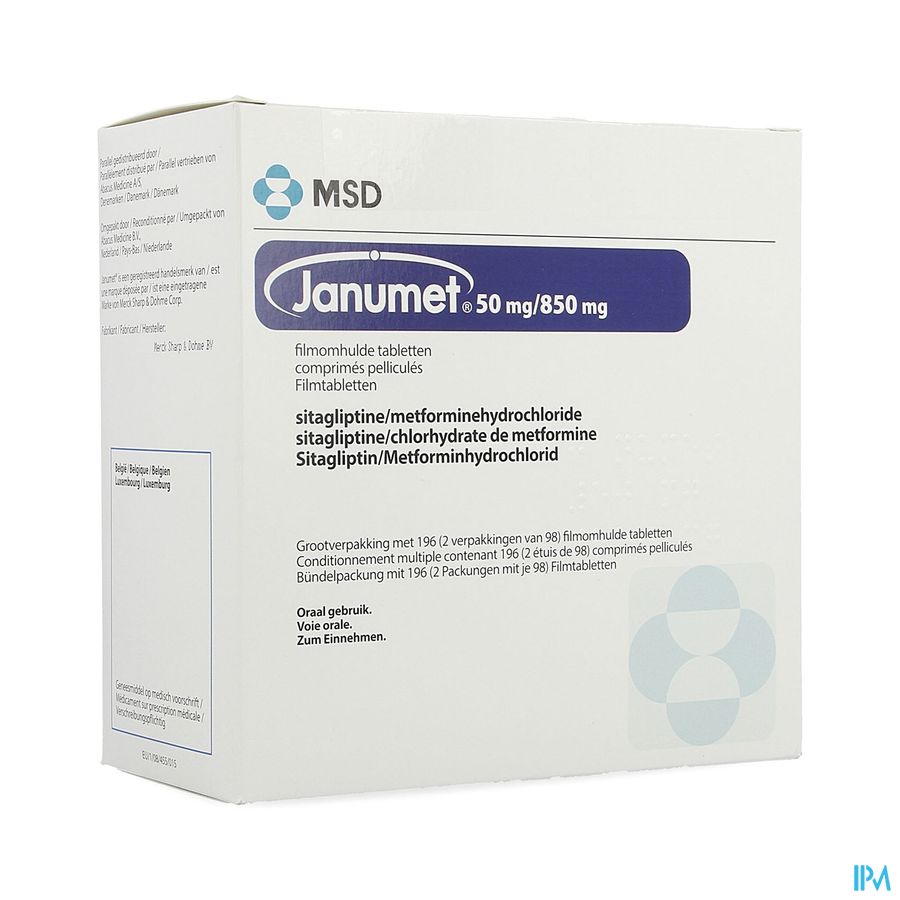 Janumet 50/ 850mg Abacus Comp Pell 196 Janumet 50/ 850mg Abacus Comp Pell 196