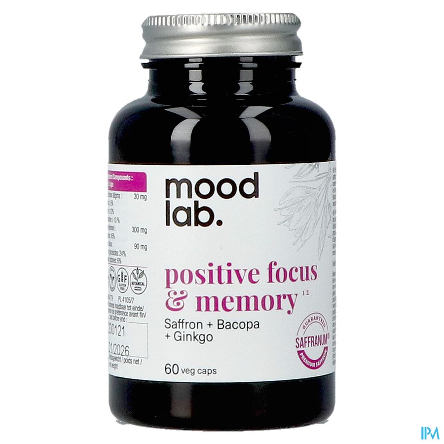 Positive Focus & Memory Pot Caps 60