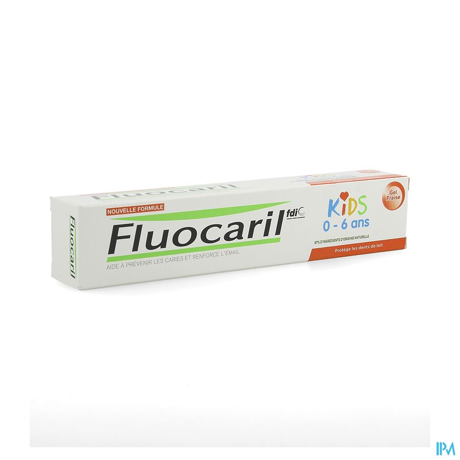 Fluocaril Tandpasta Kids Aardbei 50ml Nf