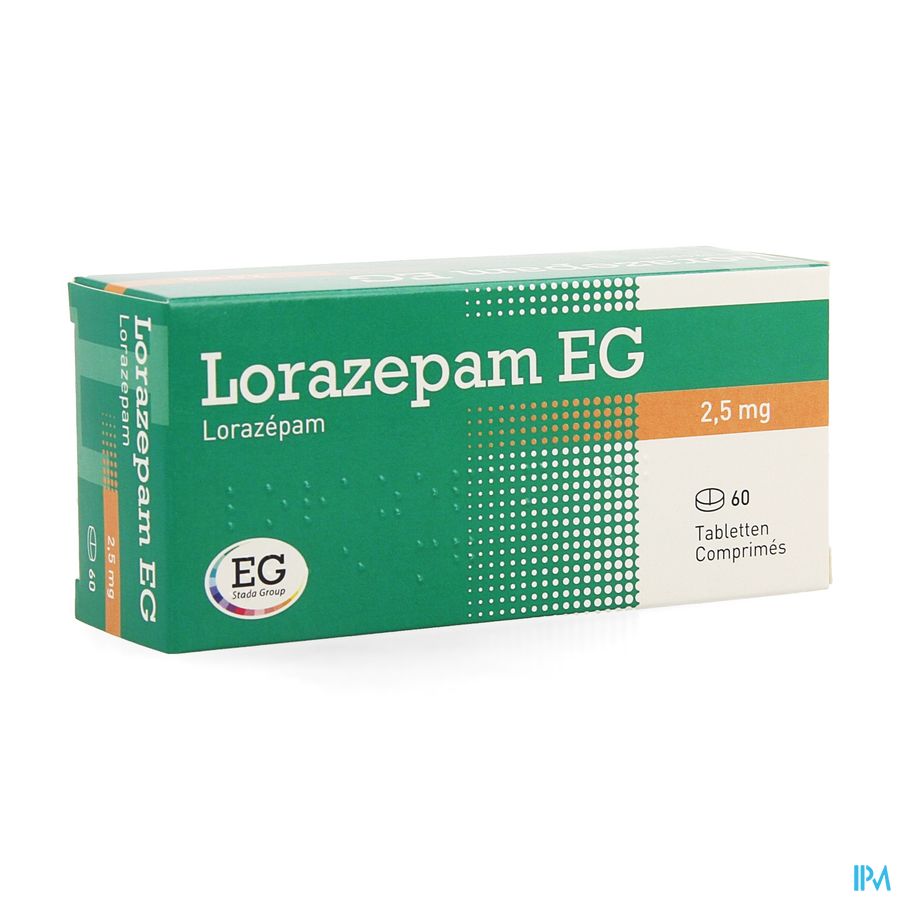 Lorazepam EG Comp 60X2,5Mg