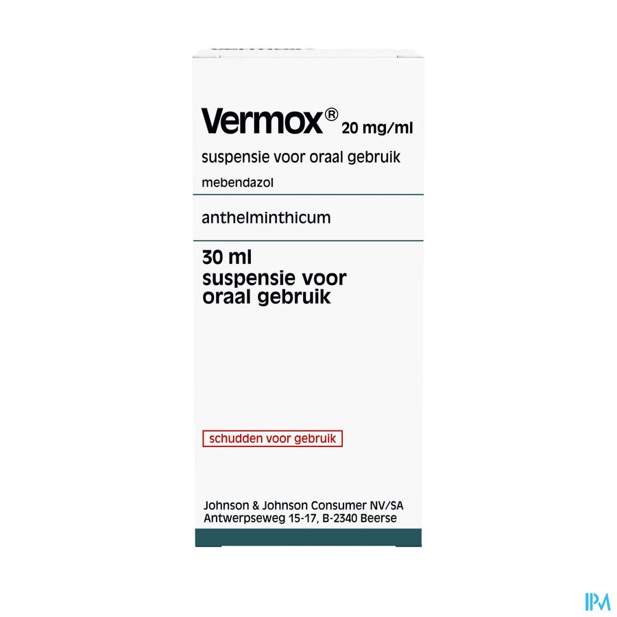 Vermox Susp 30ml 2% Vermox Susp 30ml 2%