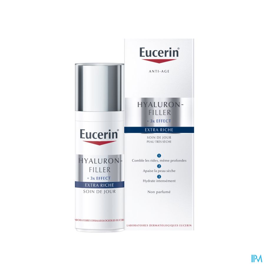 Eucerin Hyaluron Filler Extra Riche Soin Jour 50ml Eucerin Hyaluron Filler Extra Riche Soin Jour 50ml