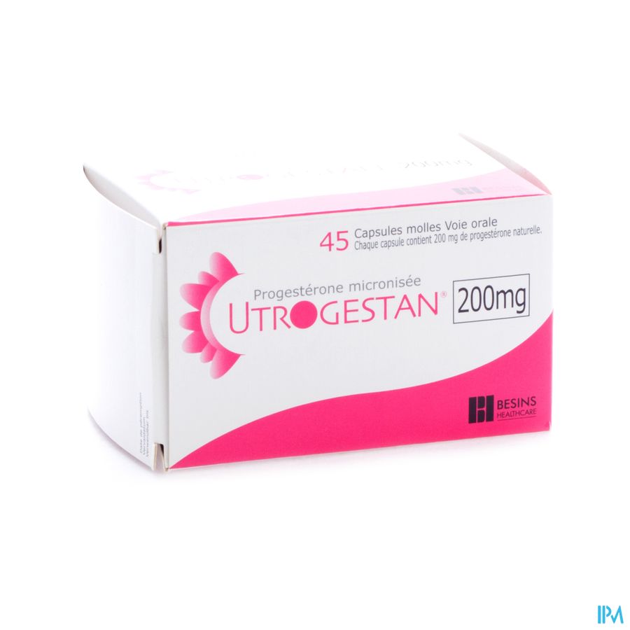 Utrogestan Caps 45 X 200mg Utrogestan Caps 45 X 200mg