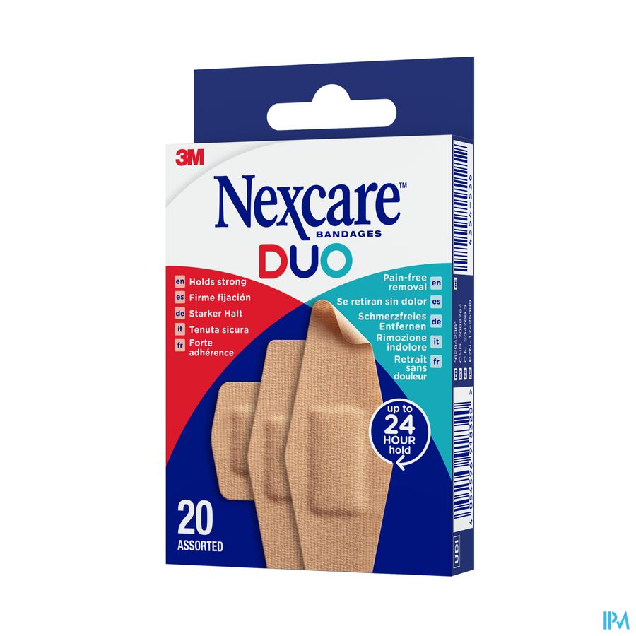 Nexcare 3m Duo Pansement Assortiment 20 1
