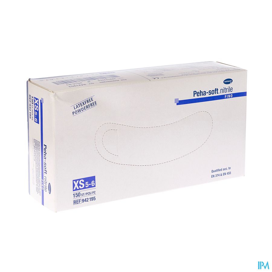 Peha-soft Nitrile Fino Xs 150 P/s Peha-soft Nitrile Fino Xs 150 P/s