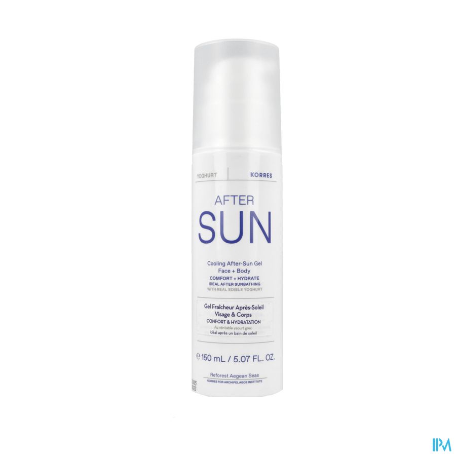 Korres Ks Yoghurt After Sun Cooling Gel 150ml 1