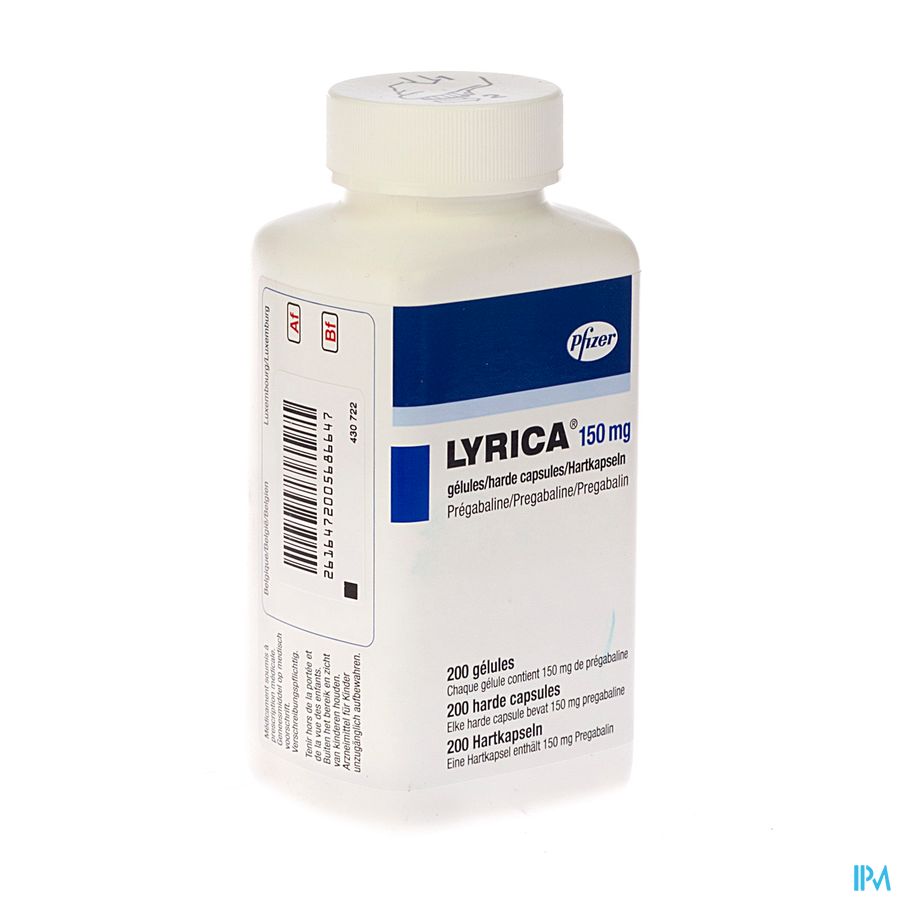 Lyrica 150mg Harde Caps 200 X 150mg