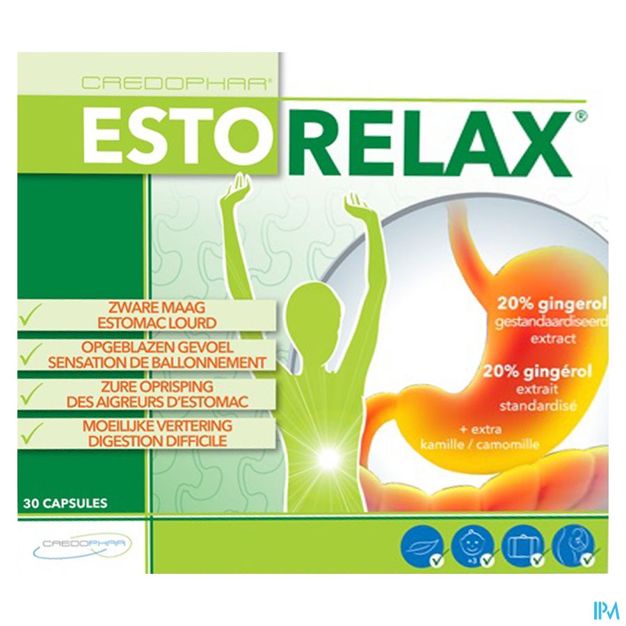 Estorelax Credophar Caps 30 2