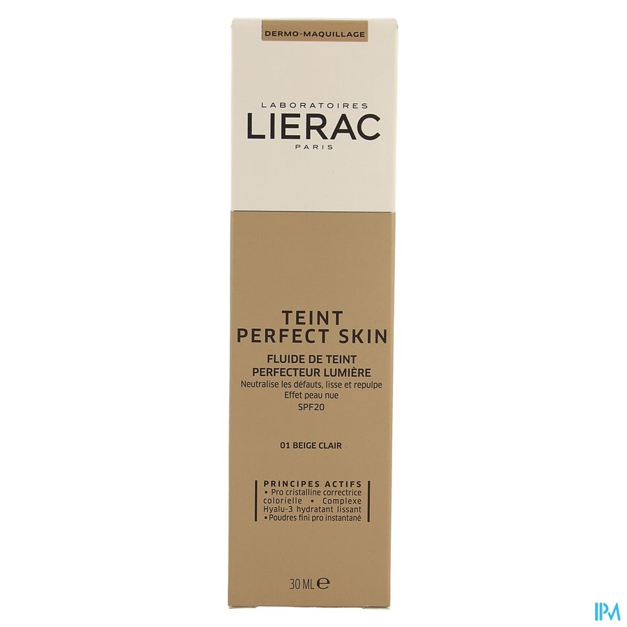Lierac Teint Perfect Skin Fluide Beige Clair 40ml 3