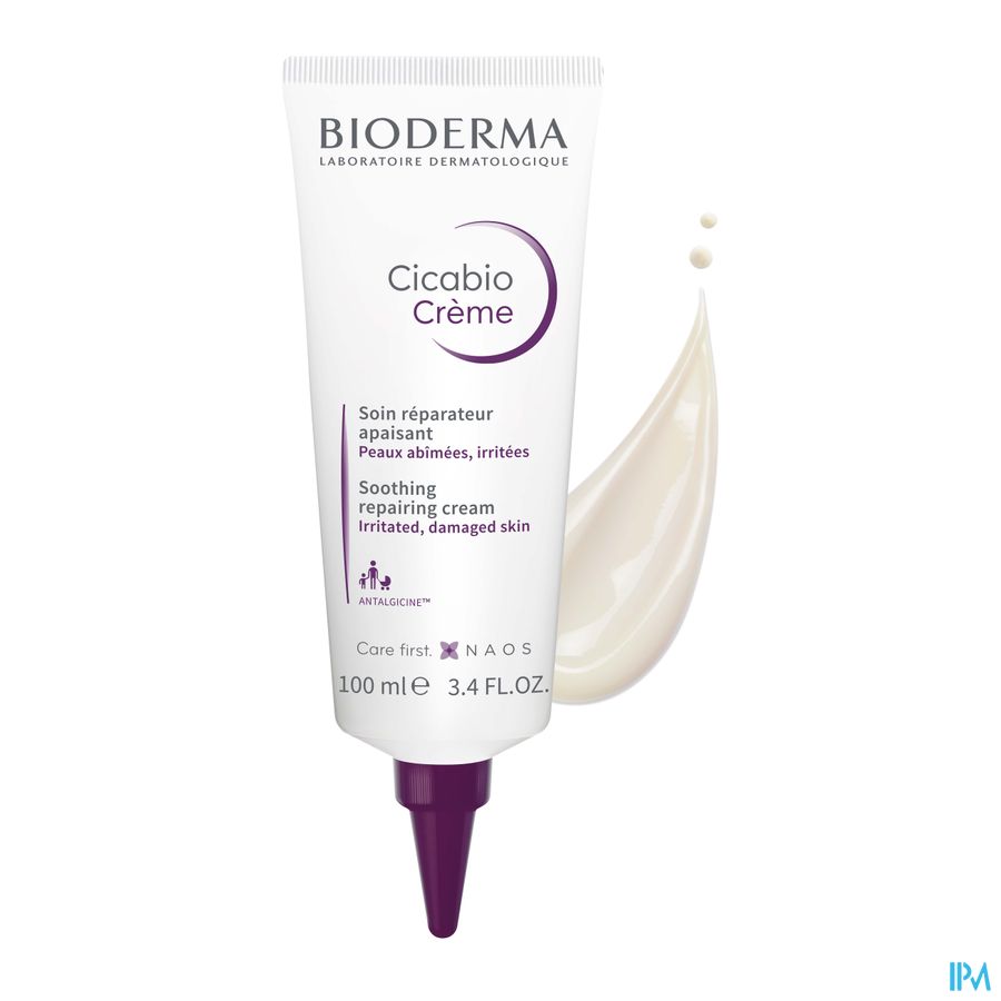 Bioderma Cicabio Creme Beschadigde Huid 100ml 4