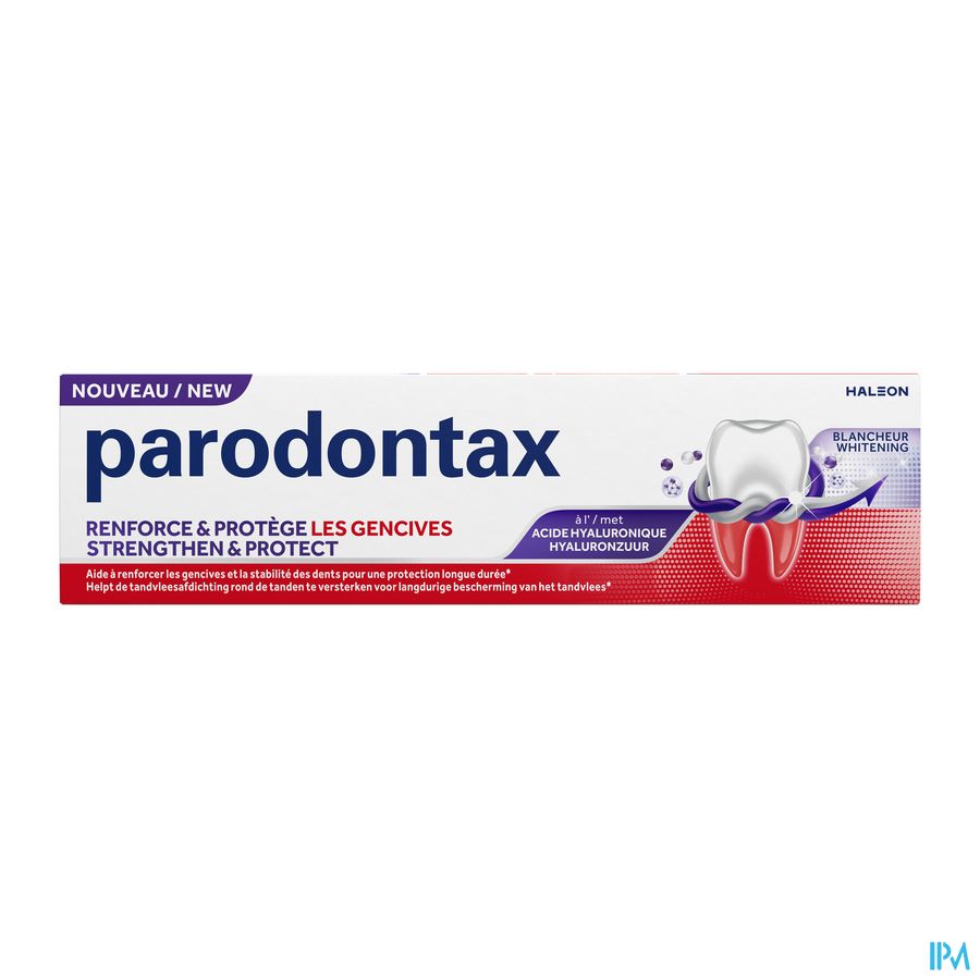 Parodontax Strenghten&prot. Whitening Tandp. 75ml