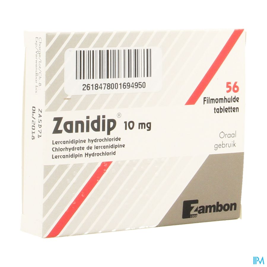 Zanidip 10mg Tabl 56x10mg Pip Zanidip 10mg Tabl 56x10mg Pip