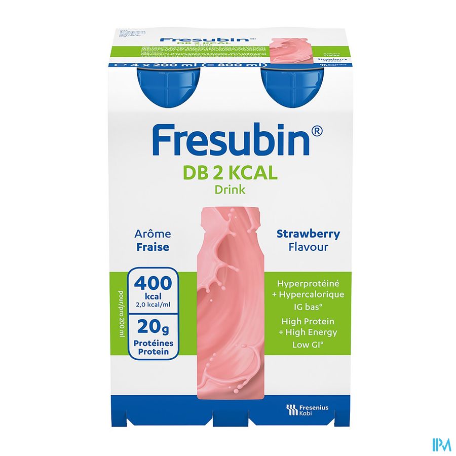 Fresubin Db 2 Kcal Drink Fraise 4x200ml