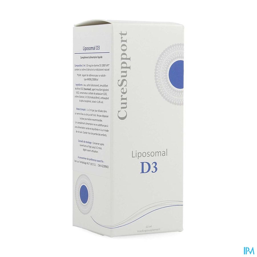 Curesupport Liposomal D3 60ml Curesupport Liposomal D3 60ml