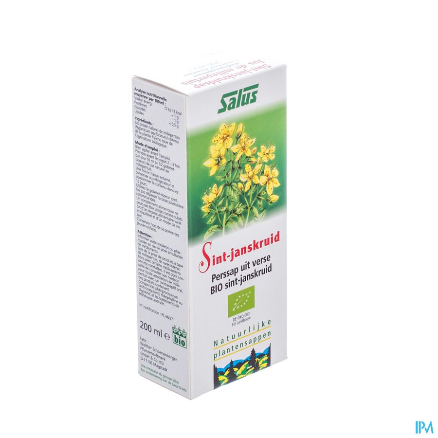 Salus Sint Janskruidsap Bio 200ml Salus Sint Janskruidsap Bio 200ml