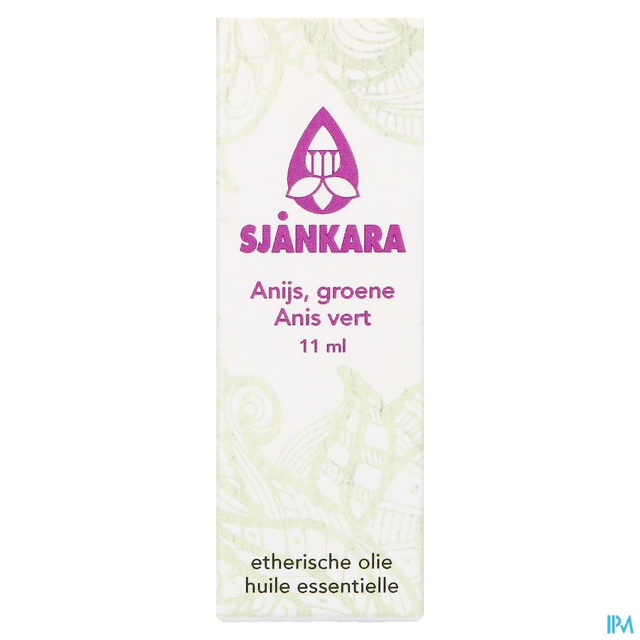 Sjankara Anijs, Groene Ess. Olie 11ml 1