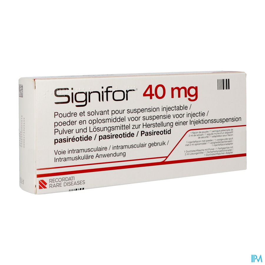 Signifor 40mg Pdr+solv Vr Susp Inj 1fl+voorg.spuit Signifor 40mg Pdr+solv Vr Susp Inj 1fl+voorg.spuit