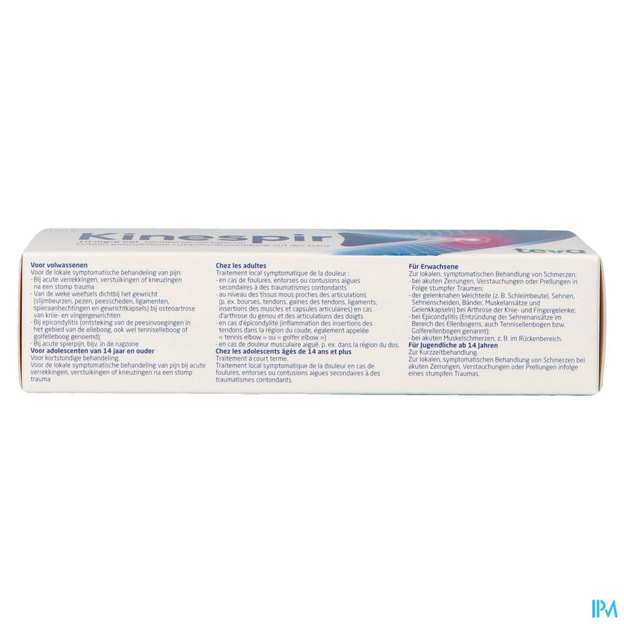 Kinespir 10mg/g Gel 120g 5