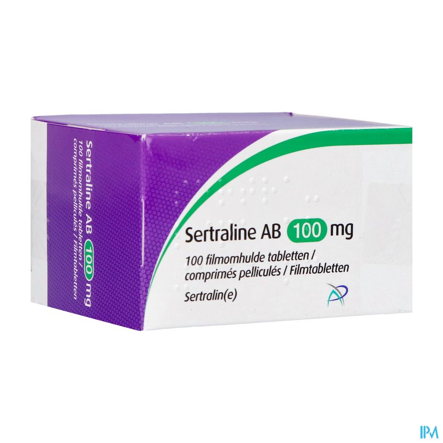 Sertraline Ab 100mg Comp Pell 100 Sertraline Ab 100mg Comp Pell 100