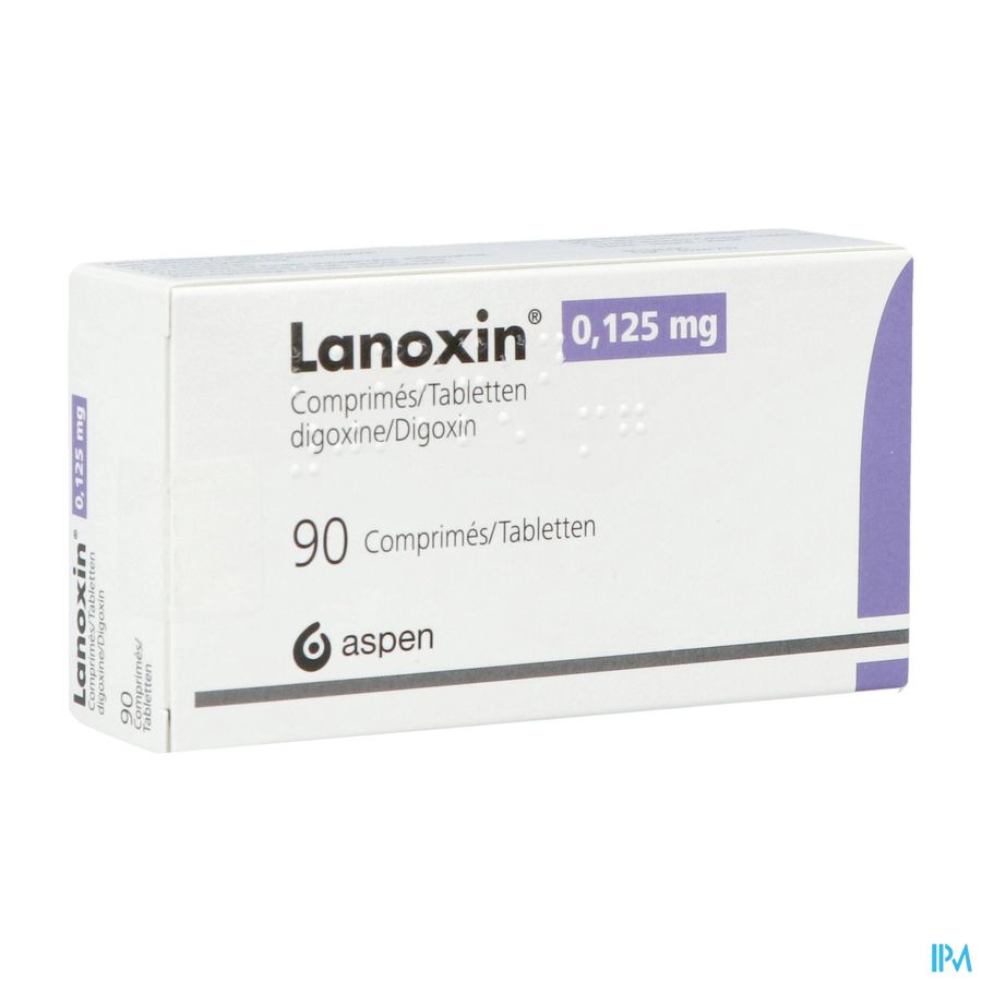 Lanoxin 0,125mg Tabl 90