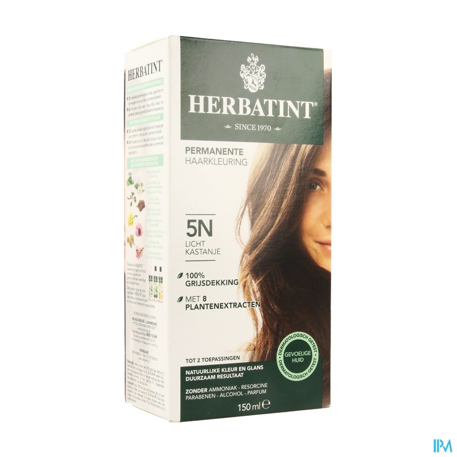 Herbatint Kastanjebruin Licht 5n 150ml Herbatint Kastanjebruin Licht 5n 150ml