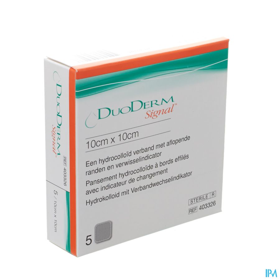 Duoderm Signal Pans Hydro St. Transp 10,0x10,0cm 5 Duoderm Signal Pans Hydro St. Transp 10,0x10,0cm 5