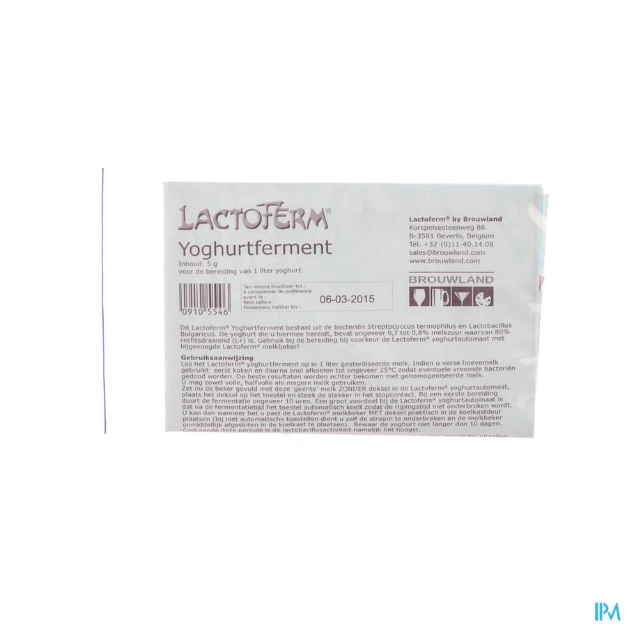 Lactoferm Yoghurt Ferment 3g