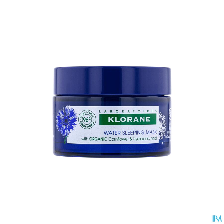 Klorane Visage Bleuet Bain Hydra Nuit 50ml 5