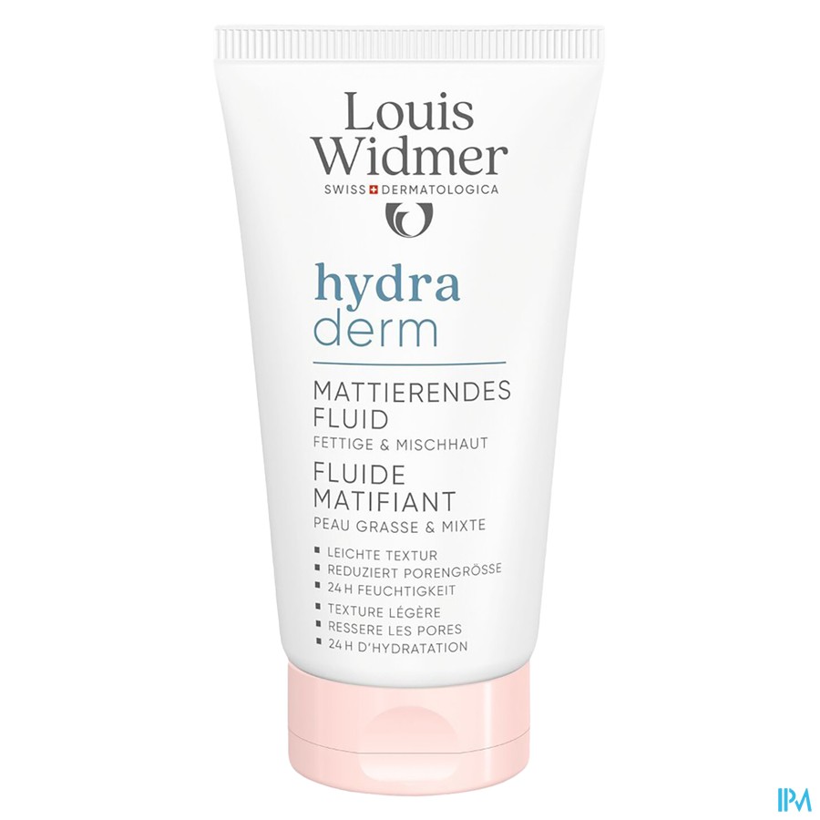 Widmer Hydraderm Fluide Matifiant Parf Tube 50ml