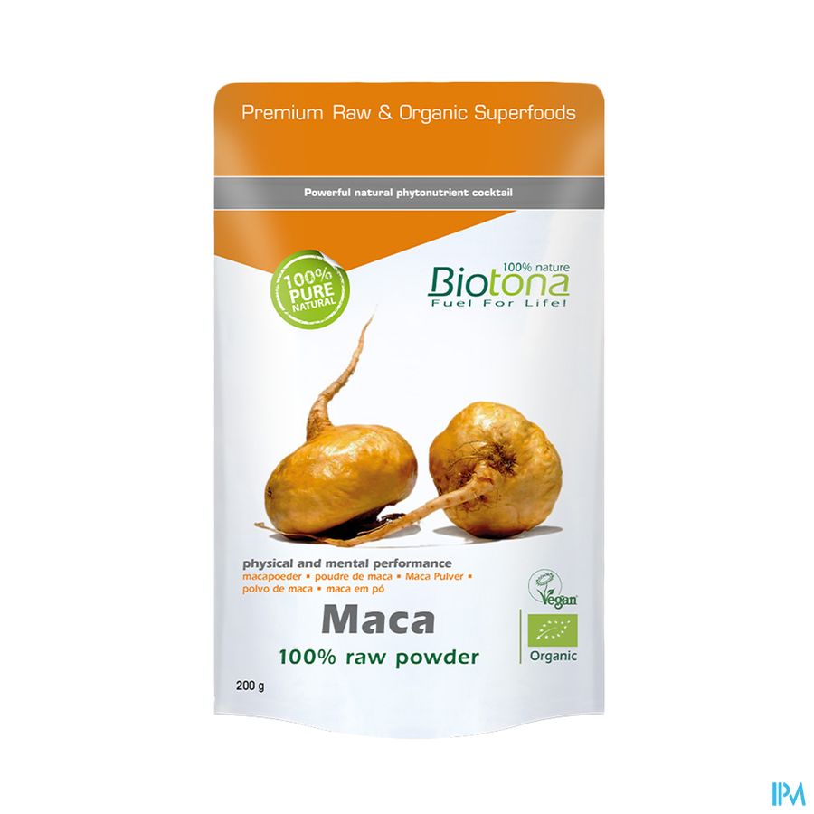 Biotona Maca Raw Powder 200g Biotona Maca Raw Powder 200g