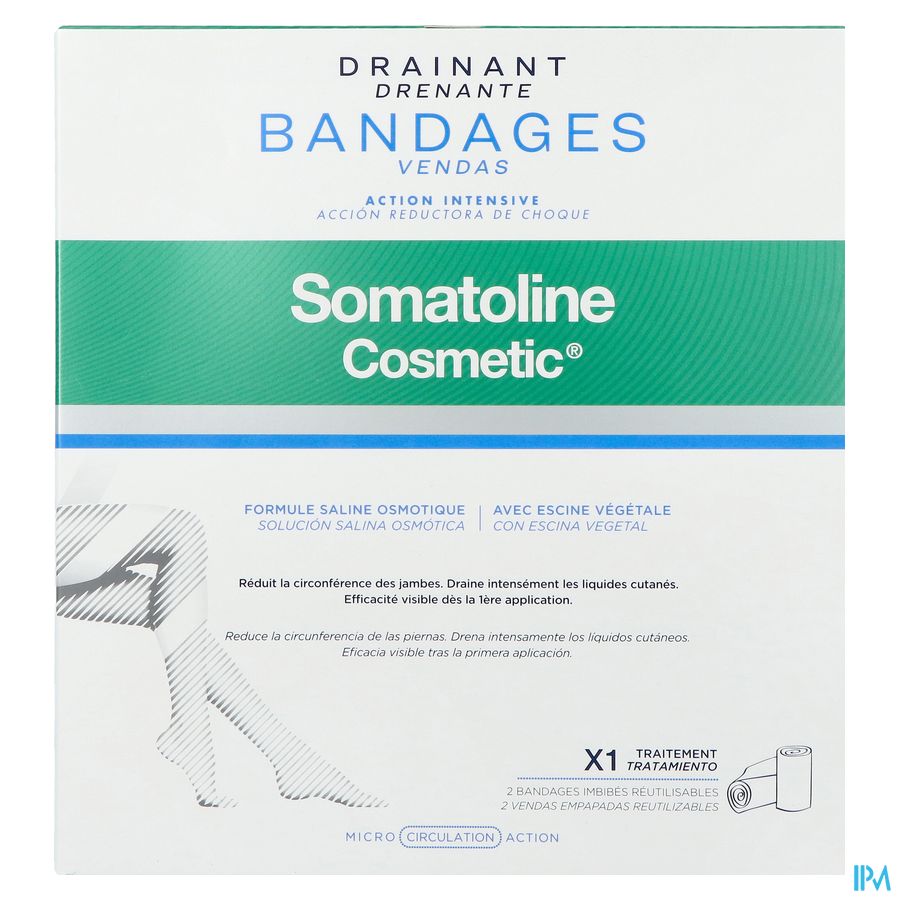 Somatoline Cosm. Bandages Drainant Starterkit 6