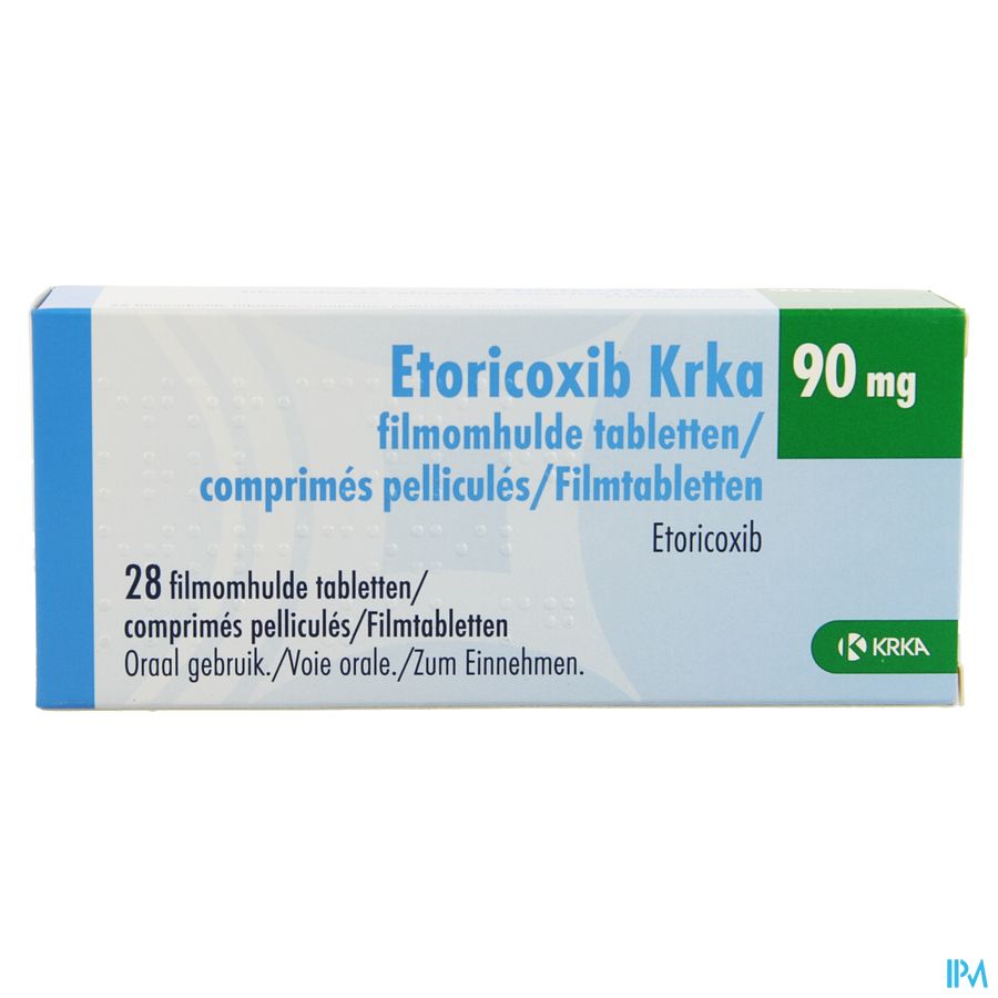Etoricoxib Krka 90mg Filmomh Tabl 28 X 90mg 1