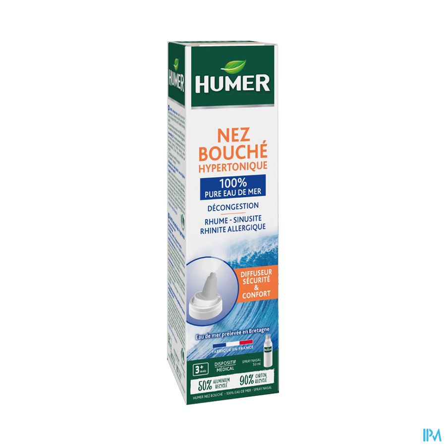 Humer Spray Hyperton. Adulte/enfant Diff.soft 50ml Humer Spray Hyperton. Adulte/enfant Diff.soft 50ml