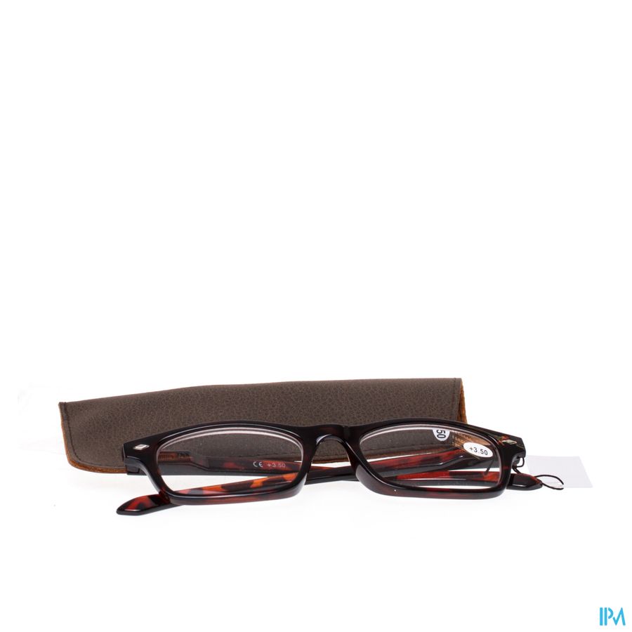 Pharmaglasses Leesbril Diop.+3.50 Black 1