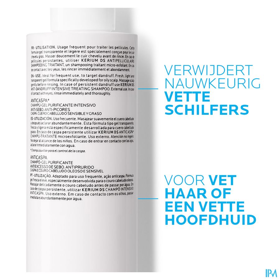 La Roche Posay Kerium Sh Gel Antipelliculaire Pg 200ml 7