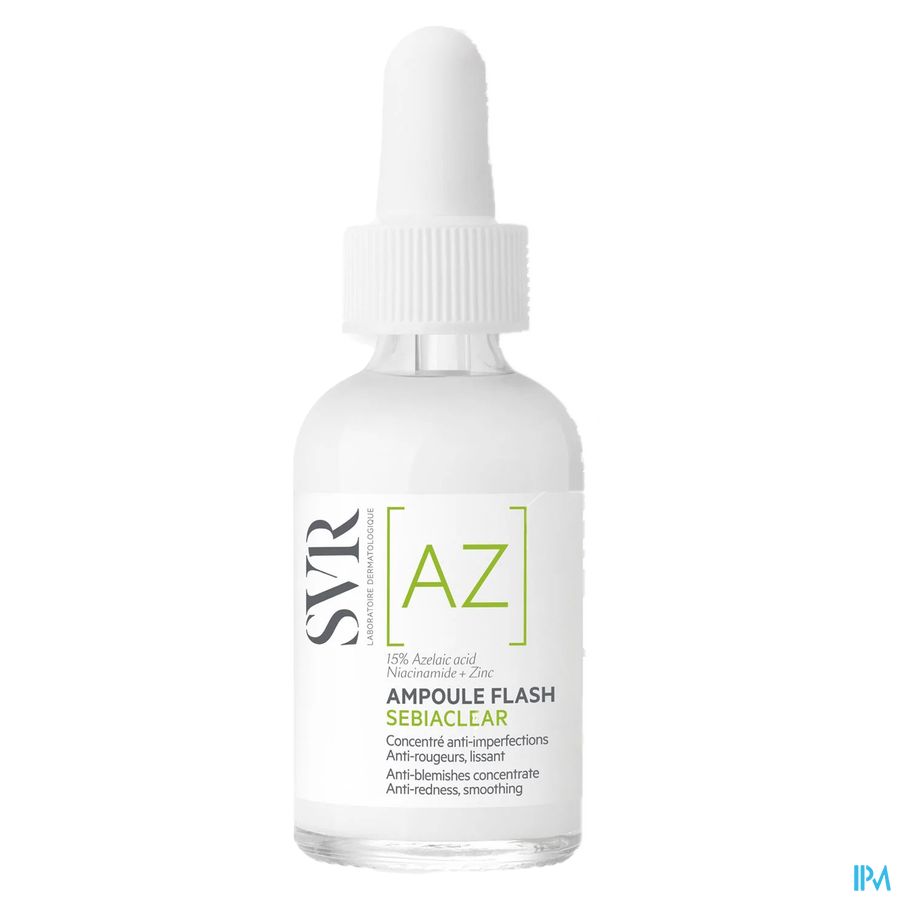 Svr Sebiaclear Flash Az Amp 30ml