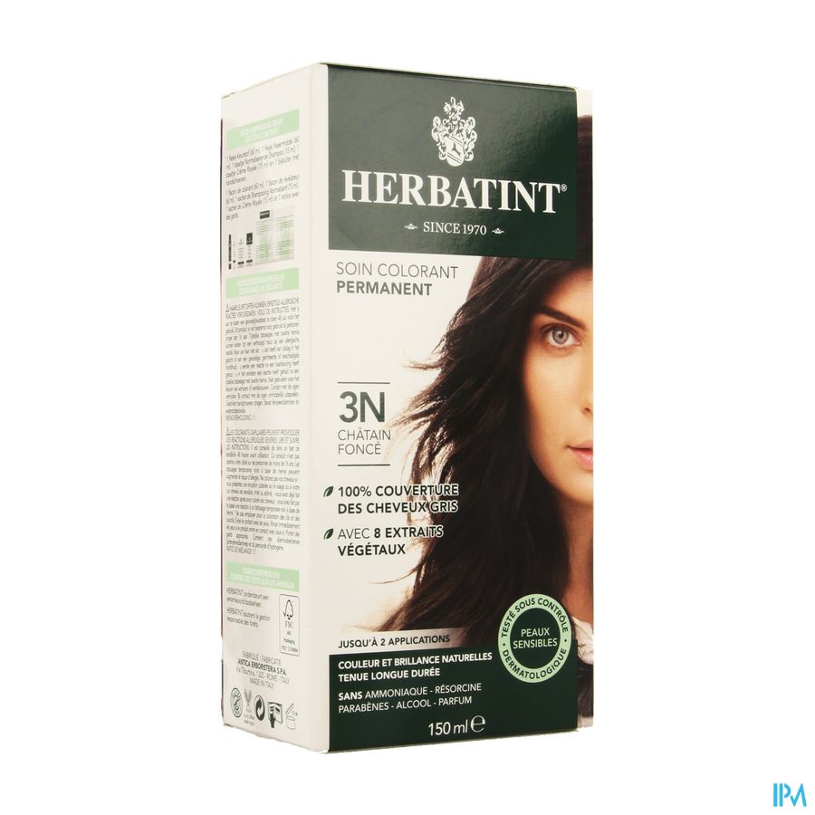 Herbatint Chatain Fonce 3n 150ml Herbatint Chatain Fonce 3n 150ml