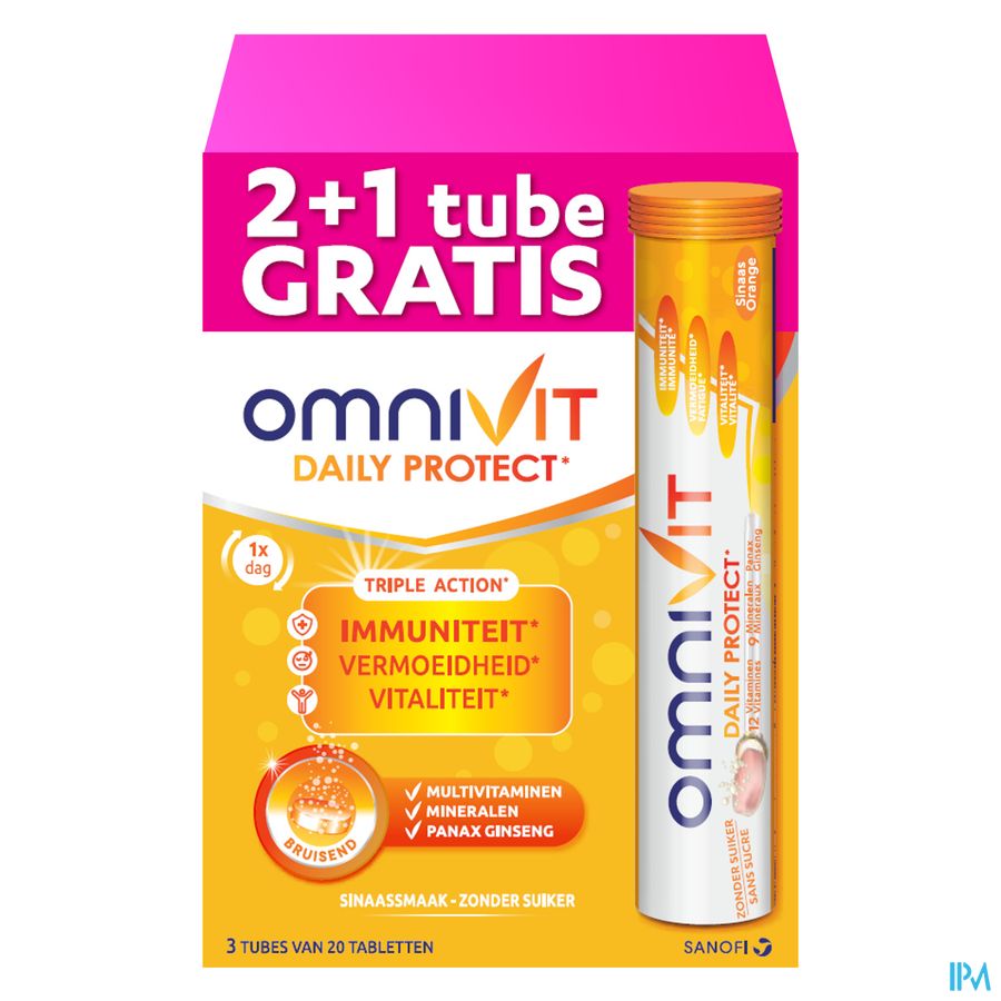 Omnivit Daily Protect Tripack       Bruistabl 3X20