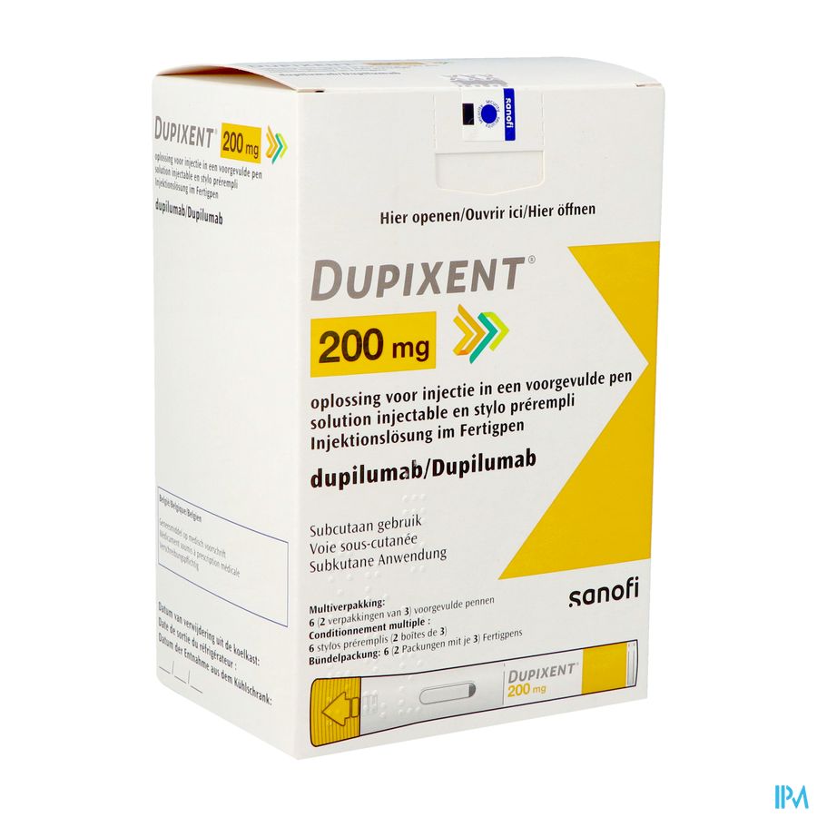 Dupixent 200mg Opl Inj Voorgev.pen 2x3 175mg/ml Dupixent 200mg Opl Inj Voorgev.pen 2x3 175mg/ml
